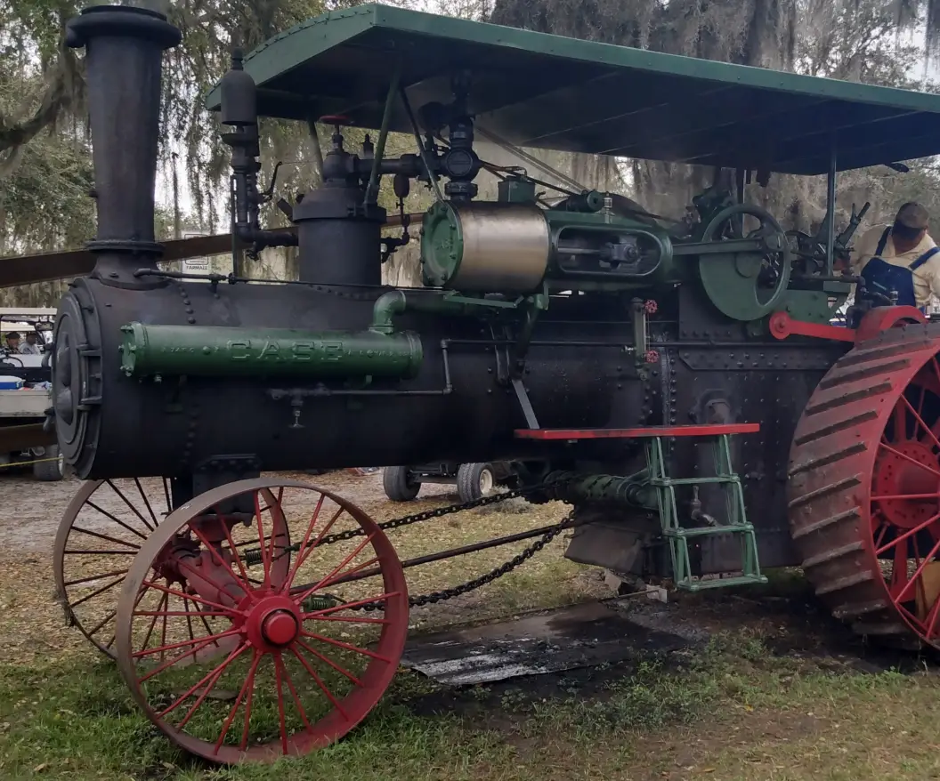 CASE Steam Tractor Green 1 CASE Steam Tractor Green