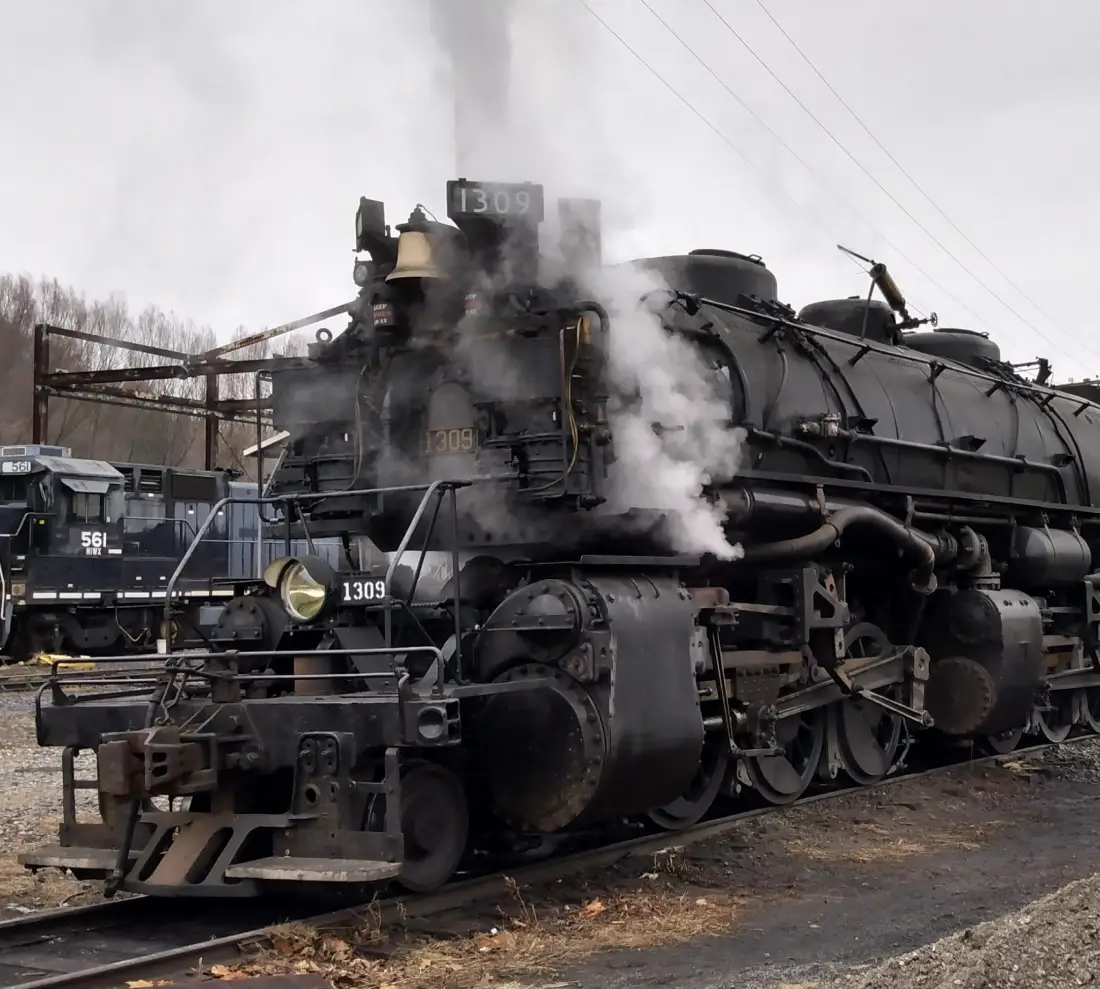 Steam Locomotive Western Maryland Engine 1309 Steam Locomotive Western Maryland Engine 1309