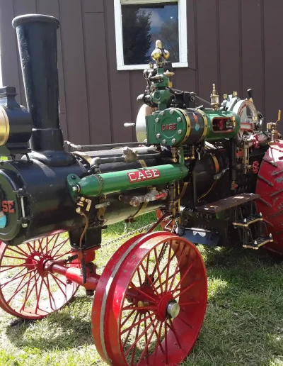 CASE Steam Tractor Green 2