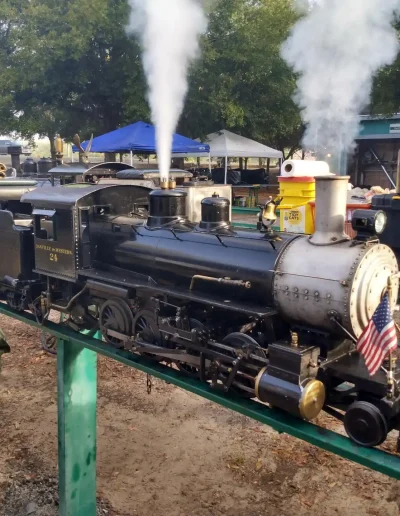 Danville & Western Model Live Steam Locomotive Engine No 24