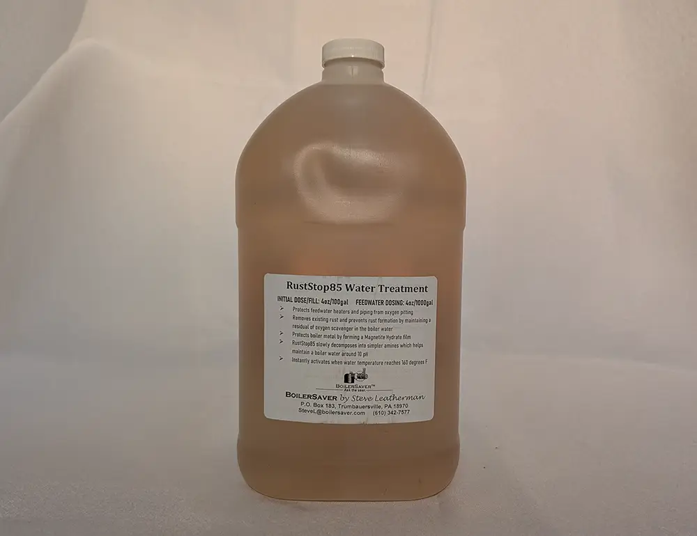 RustStop85 Water Treatment