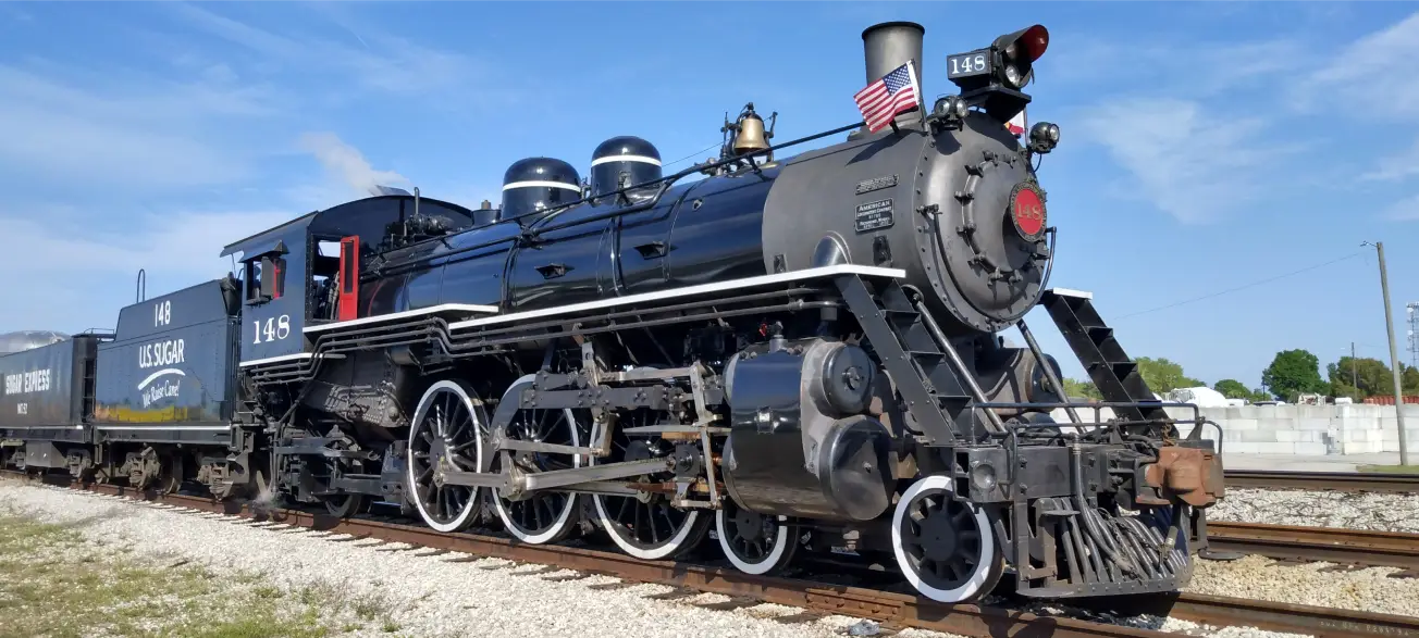 US Sugar Steam Locomotive Sugar Express No148 US Sugar Steam Locomotive Sugar Express No148